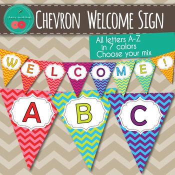 Preview of Welcome Sign