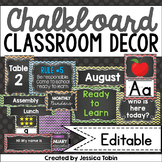 Chalkboard Classroom Decor