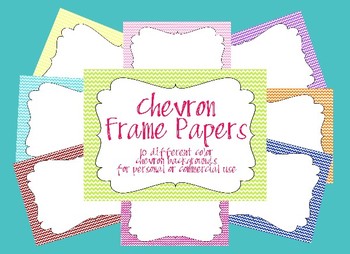Preview of Chevron frame papers