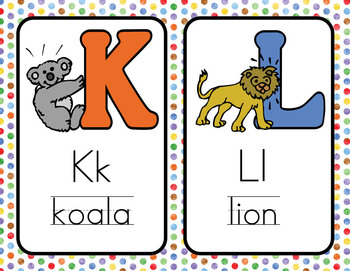 Chevrons and Dots: Alphabet Cards! by Mr Mosley's Creations | TPT