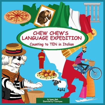 Preview of Chew Chew's Language Expedition, Counting to TEN in Italian