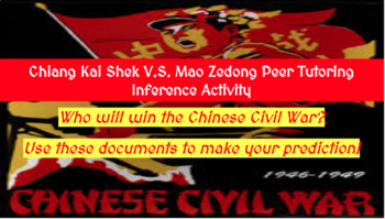 Preview of Chiang Kai Shek v.s. Mao Zedong peer tutoring activity