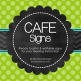 Chic CAFE Signs