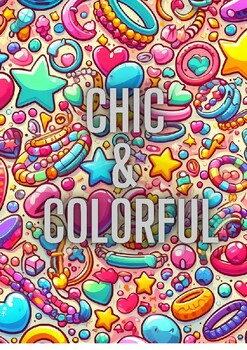 Preview of Chic & Colorful:  Fashionable Coloring Adventure