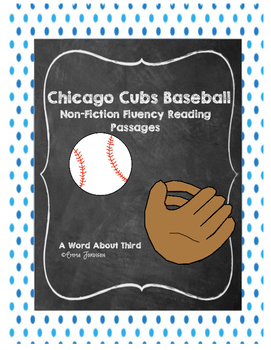 Preview of Chicago Cubs Fluency Reading Bundle