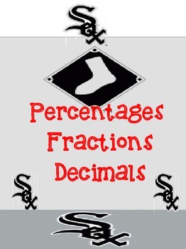 Preview of Chicago White Sox Math Bundle