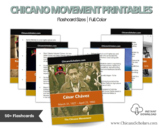 Chicano Movement Cards - Digital & Printable - Civil Right