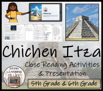 Preview of Chichen Itza Close Reading Comprehension Activity | 5th Grade & 6th Grade
