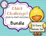 Chick Challenge Melody Game and Activities: Bundled Set