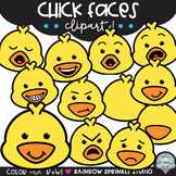 Chick Faces Clipart