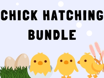 Preview of Chick Hatching Bundle - posters, notebooks, diagrams, activities, parent letters