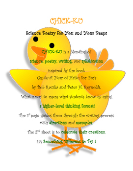 Preview of Chick-Ku- Science Poetry for You and Your Peeps
