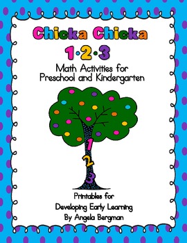 Preview of Chicka 123 Boom ~ Math Activities for Preschool and Kindergartenu