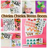 Chicka Boom Boom activities for Preschool, PreK, Kindergarten 