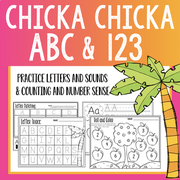 Preview of Chicka Chicka ABC 123: Letter & Number Practice