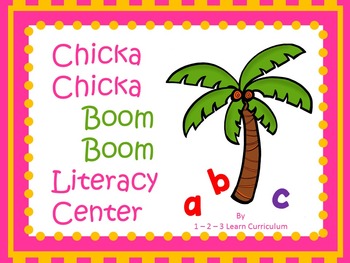 Preview of Chicka Chicka Boom Boom Activities