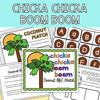Chicka Chicka Boom Boom Activities | Math Literacy Science Sensory Bin ...