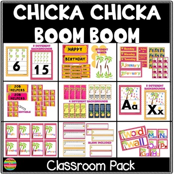 Preview of Chicka Chicka Boom Boom Classroom Pack