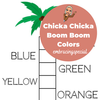 Preview of Chicka Chicka Boom Boom Colors