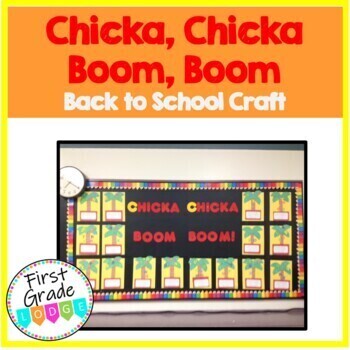 Preview of Chicka, Chicka, Boom, Boom Craft