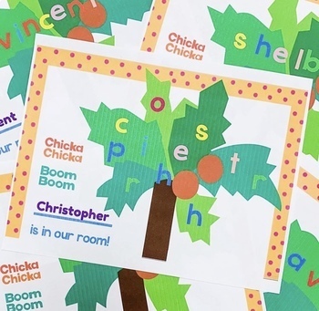 Chicka Chicka Boom Boom Digital Activity by KinderCap | TpT