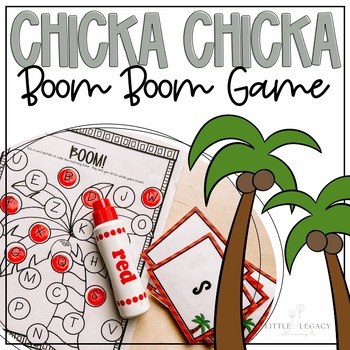 Chicka Chicka Boom Boom Letter Game by Little Legacy Learning Co