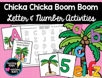 Chicka Chicka Boom Boom Letter and Number Activities | TPT