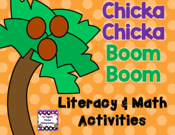 Preview of Chicka Chicka Boom Boom Math and Literacy Unit