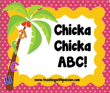 Preview of Chicka Chicka Boom Boom-SMART Notebook ABC Activity Pack (Common Core Aligned)