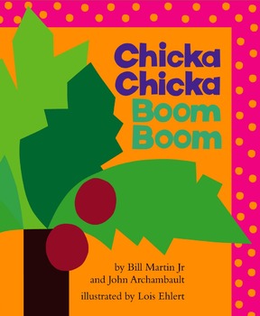 Preview of Chicka Chicka Boom Boom - Story Visuals [speech therapy and autism]