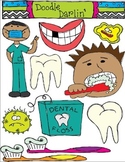Dental Health Clipart Set