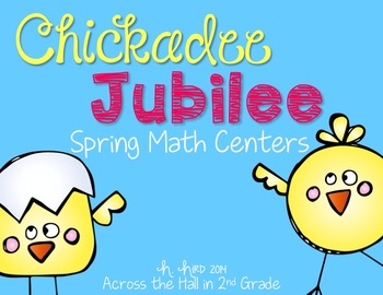 Preview of Spring Math Centers