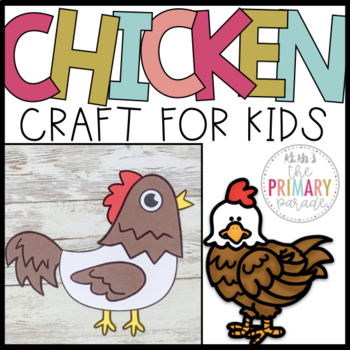 Chicken Craft | Farm Animal Crafts | Farm theme crafts & activities | Farm  Craft