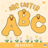 Chicken,Easter egg Alphabet ClipArt,bulletin board letters