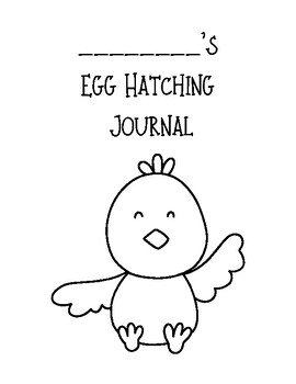 Preview of Chicken Egg Hatching Journal