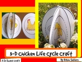Chicken Life Cycle: {3-D Life Cycle of a Chicken Craftivity}