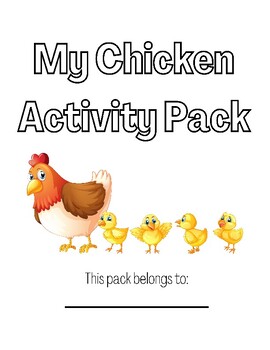 Preview of Chicken Life Cycle Activity Pack
