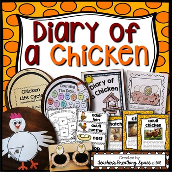 Preview of Chicken Life Cycle  |  Diary of a Chicken Writing Project & More