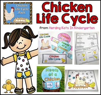 Preview of Chicken Life Cycle With Observation Journal