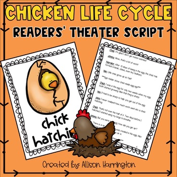 Preview of Chicken Life Cycle Readers' Theater