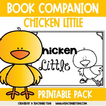 Preview of Chicken Little Book Companion | Great for ESL & Primary Students