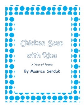 Preview of Chicken Soup with Rice Poetry Booklet