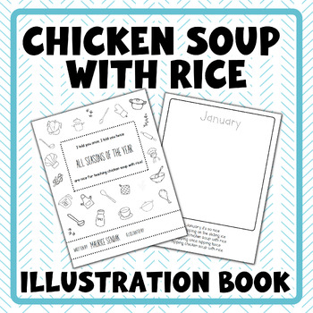 Preview of Chicken Soup with Rice | Year-Long Illustration Book | Kindergarten and PreK