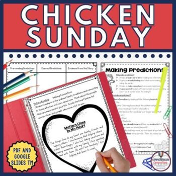 Preview of Chicken Sunday by Patricia Polacco Activities Spring Book Study Mentor Text