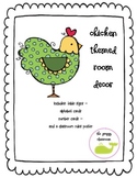 Chicken Themed Room Decor