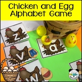 Chicken and Eggs Alphabet Activities for Preschool Farm Theme