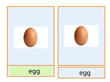 Preview of Chicken life cycle cards