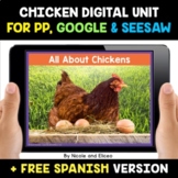 Chicken Life Cycle Activities for Google and Seesaw + FREE