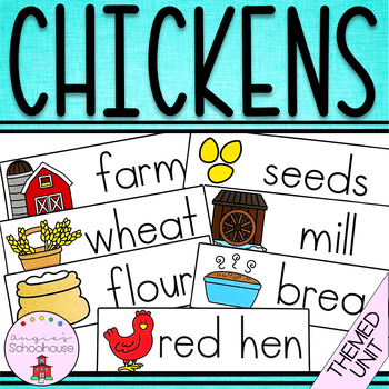 Preview of Chickens and The Little Red Hen
