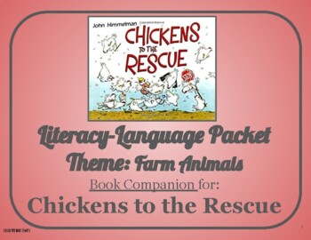 Preview of Chickens to the Rescue: Language-Literacy Book Companion Packet